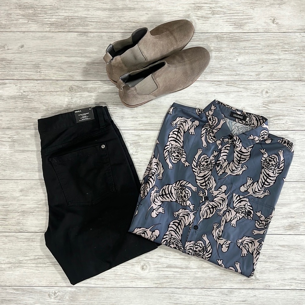 Tiger S/S Button-Up